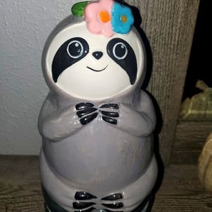 Sloth ceramic piggy bank